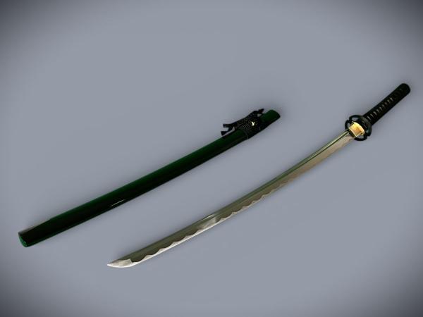 MUSASHI ICHI Katana Handgeschmiedetes Samurai Schwert von FENG LIN